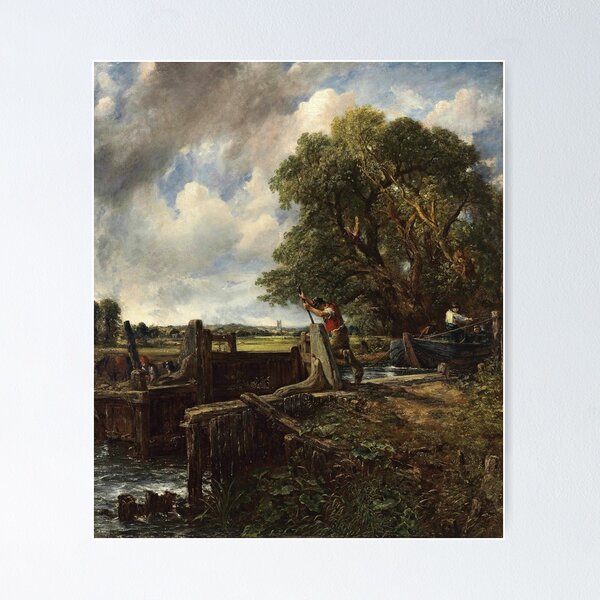 Item preview, Canal Lock by John Constable designed and sold by Vintage Designs +.