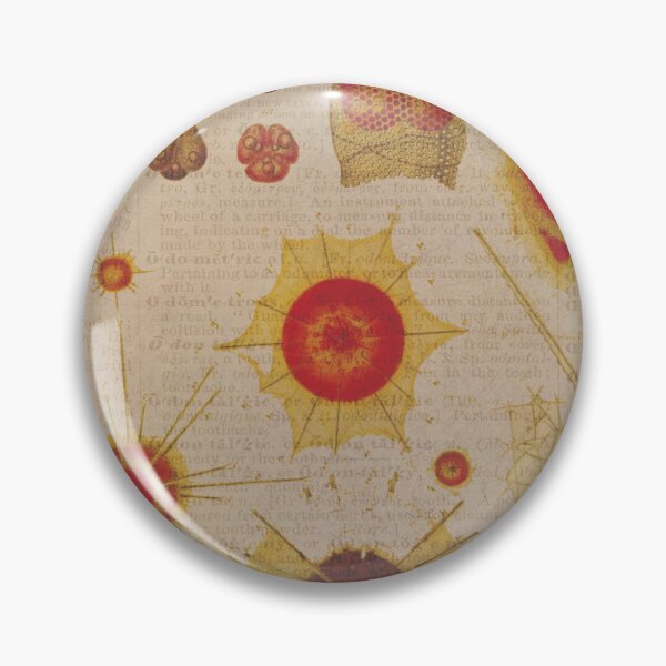 Item preview, Vintage geometric nature forms designed and sold by madhatdesigns.