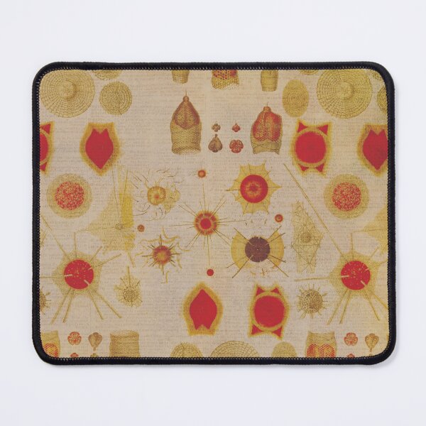 Item preview, Vintage geometric nature forms designed and sold by madhatdesigns.