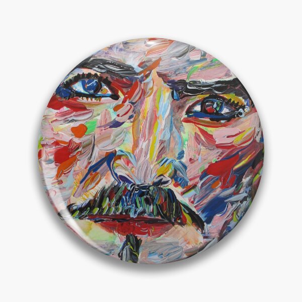 Item preview, ROBERT LOUIS STEVENSON acrylic portrait designed and sold by lautir.