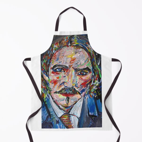 Item preview, ROBERT LOUIS STEVENSON acrylic portrait designed and sold by lautir.
