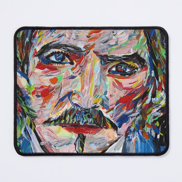 Item preview, ROBERT LOUIS STEVENSON acrylic portrait designed and sold by lautir.
