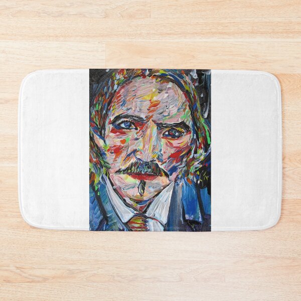 Item preview, ROBERT LOUIS STEVENSON acrylic portrait designed and sold by lautir.