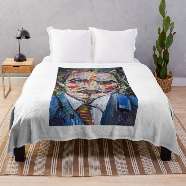 Item preview, ROBERT LOUIS STEVENSON acrylic portrait designed and sold by lautir.