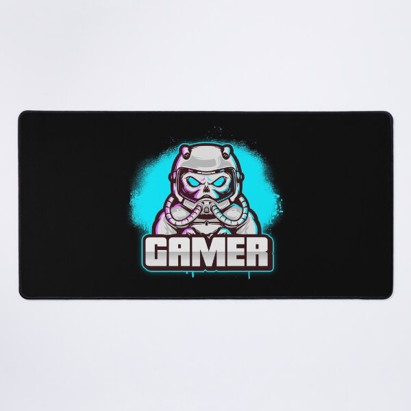Item preview, Gamer with Skull Astronaut designed and sold by PRIVARSHU.