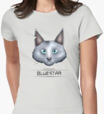 WarriorCats - Bluestar Tailliertes T-Shirt für Frauen