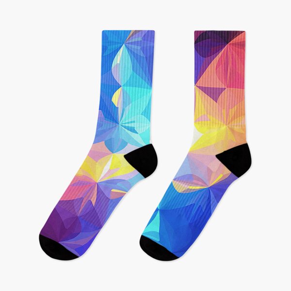 Item preview, Geometric triangles colorful pattern designed and sold by cutecrazytshirt.