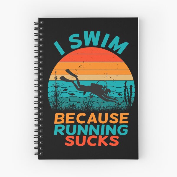 Item preview, I Swim Because Running Sucks designed and sold by AllPerfect.