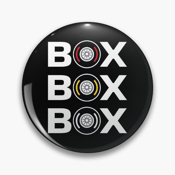 Artikelvorschau, Box Box Box 2021 Reifendesign (Schwarz BG) entworfen und verkauft von FilipeFerreira.
