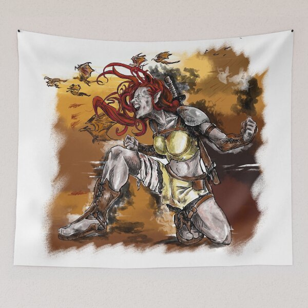 Item preview, Elf Renna - Fantasy Character Art designed and sold by readyartz.