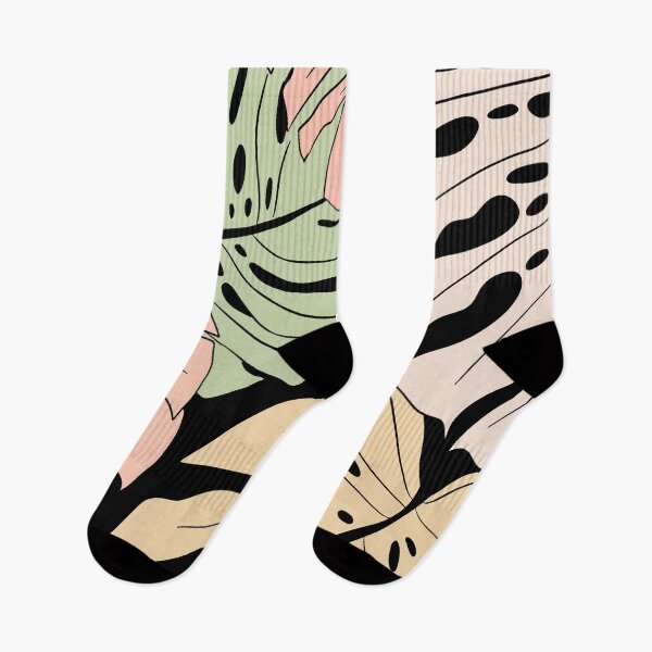 Item preview, Abstract Patel Colors Monstera Leaves 3 designed and sold by Ana Moguš.