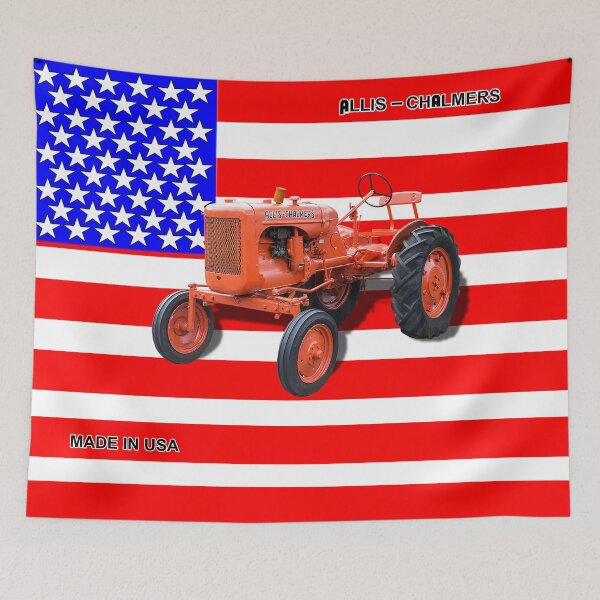 Item preview, Orange tractor designed and sold by Millysuewood.