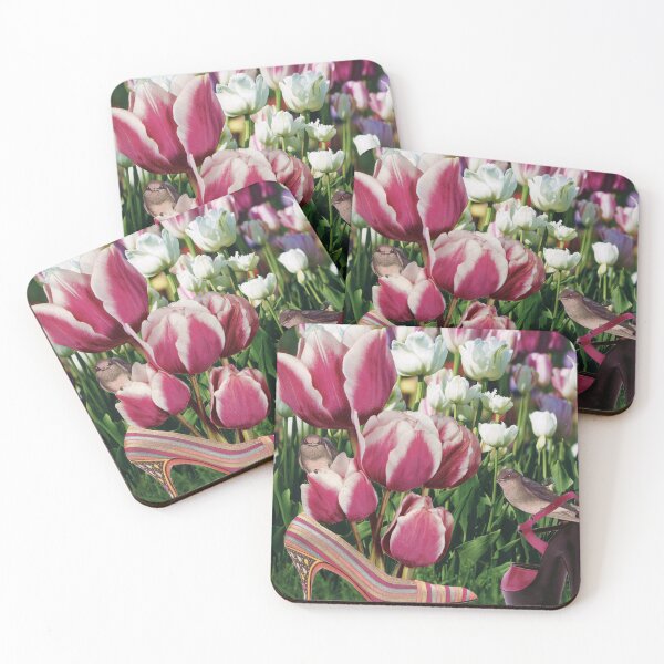 Item preview, Through the Tulips designed and sold by AllSpareBits.