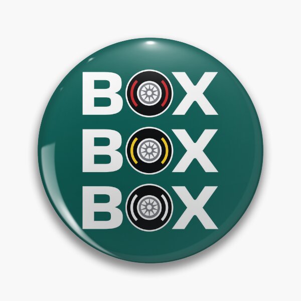 Item preview, Box Box Box 2021 Tyres Design (Emerald Green BG) designed and sold by FilipeFerreira.