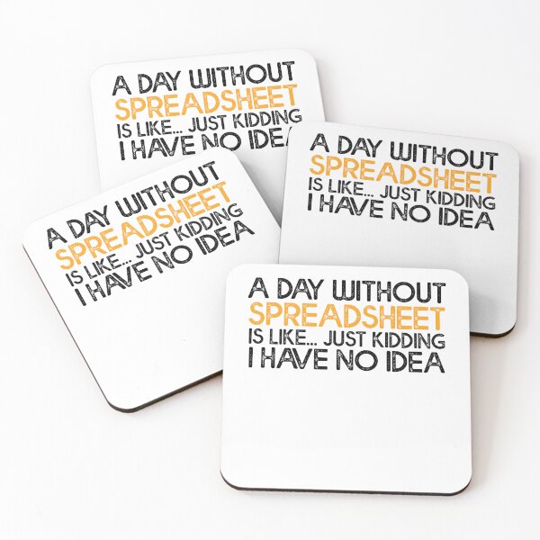 Item preview, A Day Without Spreadsheet - Accountant CPA Tax Guy designed and sold by Amineharoni.