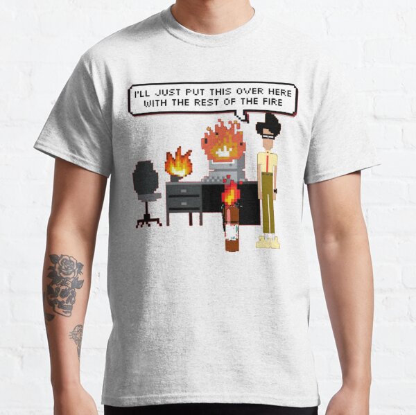 ES. Crowd-Fire 8-Bit Classic T-Shirt