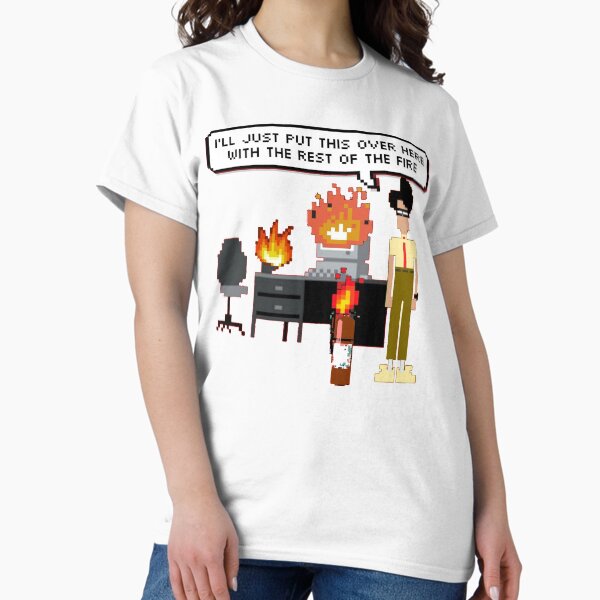 Item preview, I.T. Crowd- Fire 8-Bit designed and sold by RickNoma.