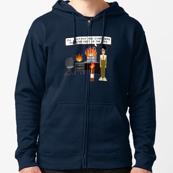 Item preview, I.T. Crowd- Fire 8-Bit designed and sold by RickNoma.