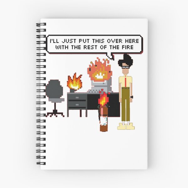 Item preview, I.T. Crowd- Fire 8-Bit designed and sold by RickNoma.