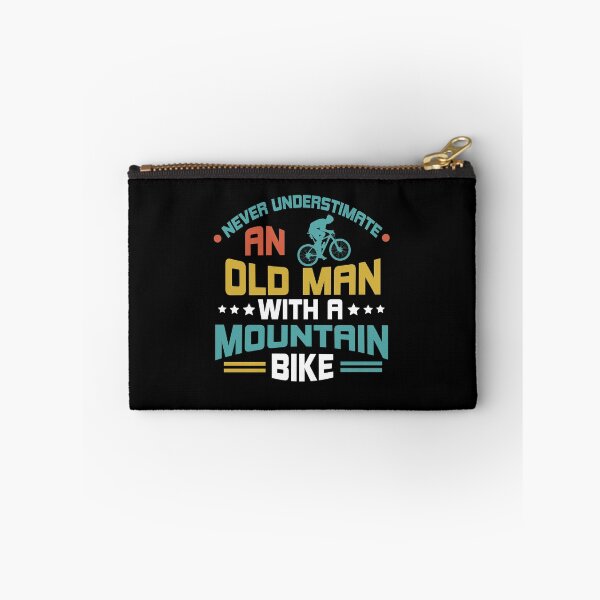 Item preview, Never Underestimate An Old Man With A Mountain Bike designed and sold by AllPerfect.