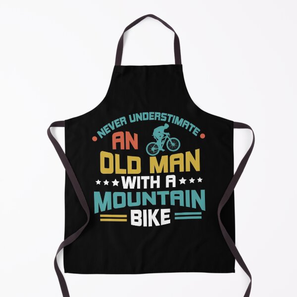 Item preview, Never Underestimate An Old Man With A Mountain Bike designed and sold by AllPerfect.