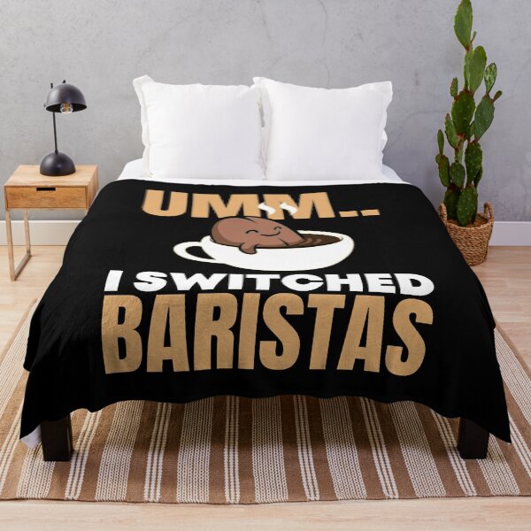 Item preview, I Switched Baristas Fun Lady Gaga Quote designed and sold by ladylaughprints.