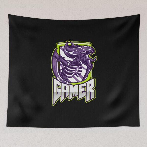 Item preview, Gamer with Horrific Alien designed and sold by PRIVARSHU.