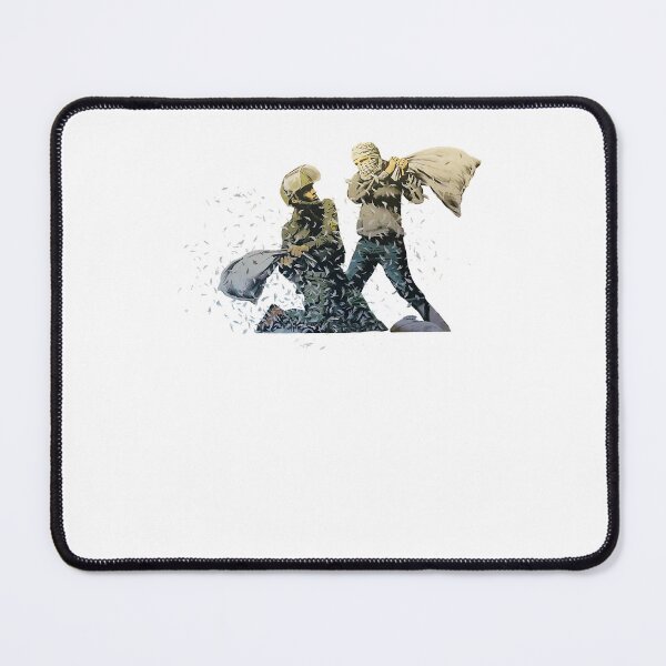 Item preview, Vintage Style Arts Banksy Pillow The Best Fight Cool Photographic designed and sold by NavarRotranShop.