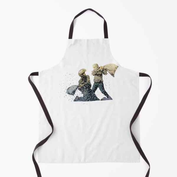 Item preview, Vintage Style Arts Banksy Pillow The Best Fight Cool Photographic designed and sold by NavarRotranShop.