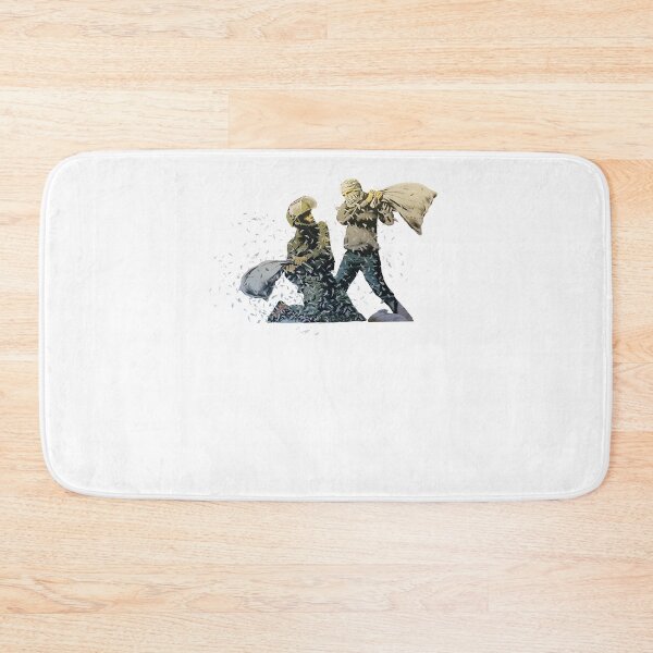 Item preview, Vintage Style Arts Banksy Pillow The Best Fight Cool Photographic designed and sold by NavarRotranShop.