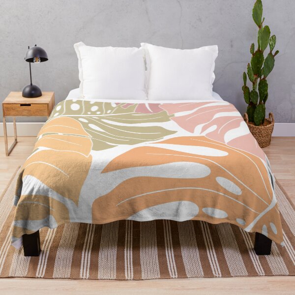 Item preview, Abstract Patel Colors Monstera Leaves 4 designed and sold by Ana Moguš.
