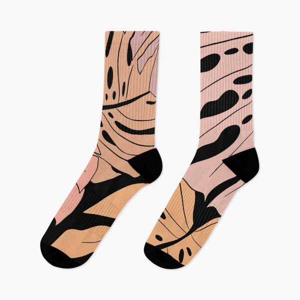 Item preview, Abstract Patel Pink Colors Monstera Leaves 6 designed and sold by Ana Moguš.