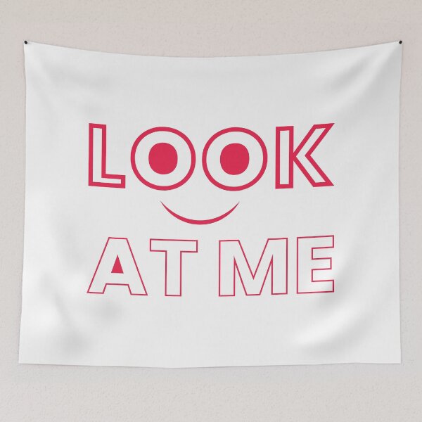 Item preview, Look At Me Simple Typography Design designed and sold by Fexdvers.