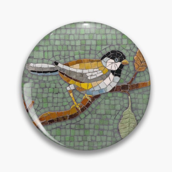 Item preview, Black Capped Chickadee Mosaic designed and sold by Galanat26.