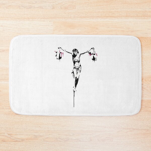 Item preview, Vintage Style Arts Banksy The Best Jesus Christ Reproduction You Really Need designed and sold by NavarRotranShop.