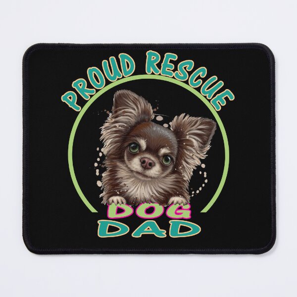 Item preview, Proud Rescue Dog Dad designed and sold by david parry.