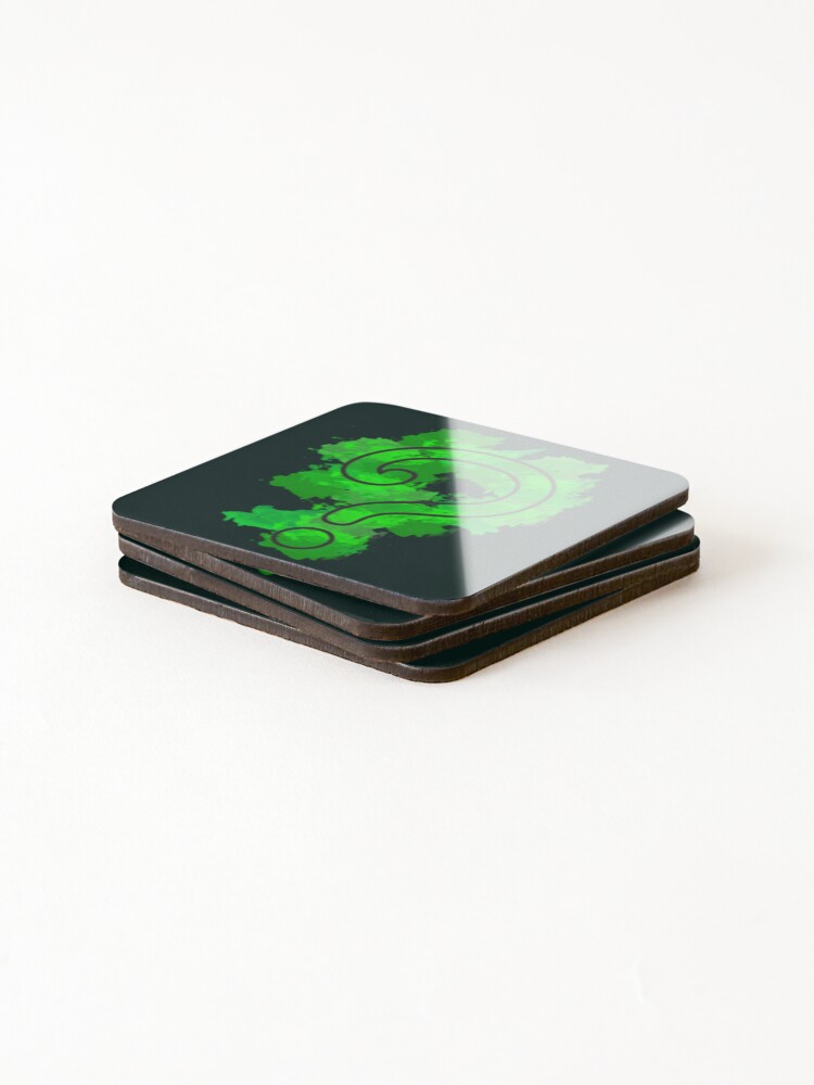 Thumbnail 4 of 5, Coasters (Set of 4), The Riddler question mark designed and sold by Frayeld.