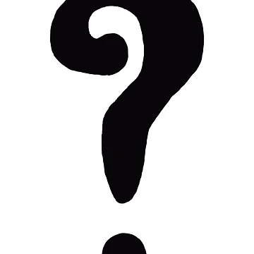 Artwork thumbnail, The Riddler question mark by Frayeld