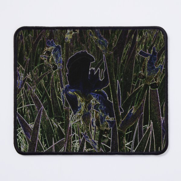 Item preview, Heirloom Iris Flower Dark Effect Digital Photo designed and sold by GladBlackLamb.