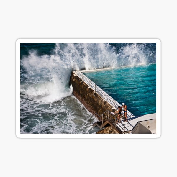 Bondi Beach Splash Sticker