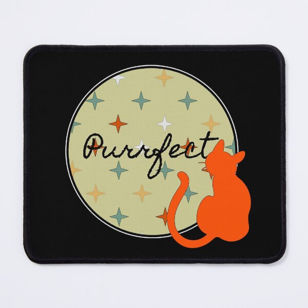 Item preview, Purrfect Quirky Cat Pun designed and sold by quinellie.