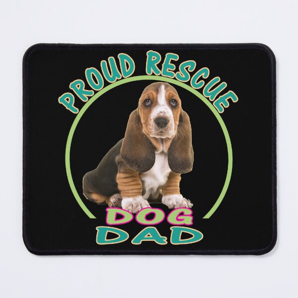 Item preview, Proud Rescue Dog Dad designed and sold by david parry.