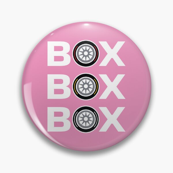 Artikelvorschau, Box Box Box 2022 Reifen Neues Design (Pink BG) entworfen und verkauft von FilipeFerreira.