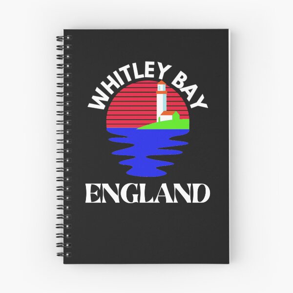 Item preview, Whitley Bay England sunset sea lighthouse designed and sold by MerchByCraig.