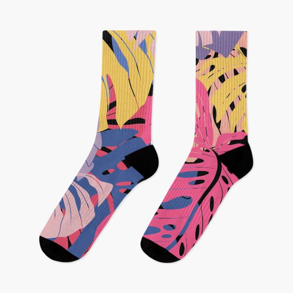 Item preview, Abstract Colorful Monstera Leaves 20 designed and sold by Ana Moguš.