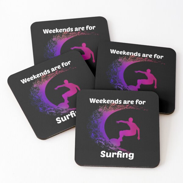 Item preview, Weekends are for Surfing designed and sold by Aurorapod.