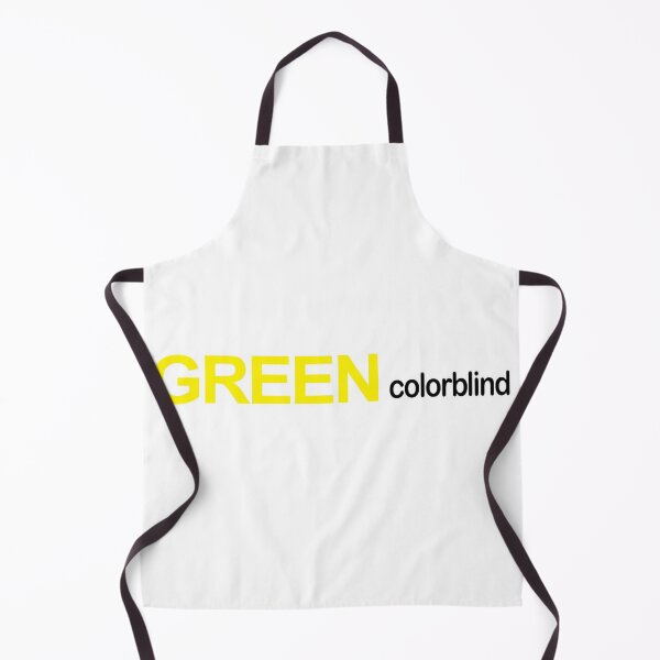 Item preview, green yellow colorblind design designed and sold by HEFTALICA.