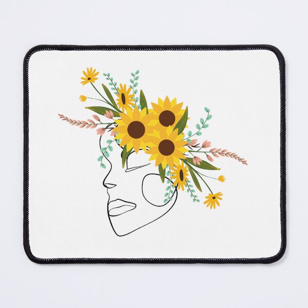 Item preview, Sunflower Bundle - Girl Face Art  designed and sold by JanviRamani.