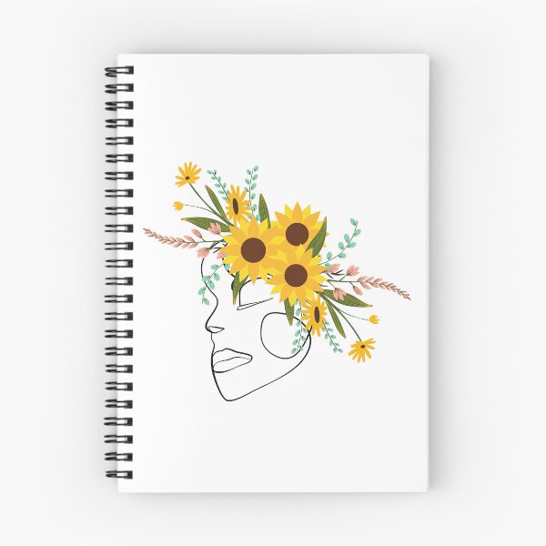 Item preview, Sunflower Bundle - Girl Face Art  designed and sold by JanviRamani.