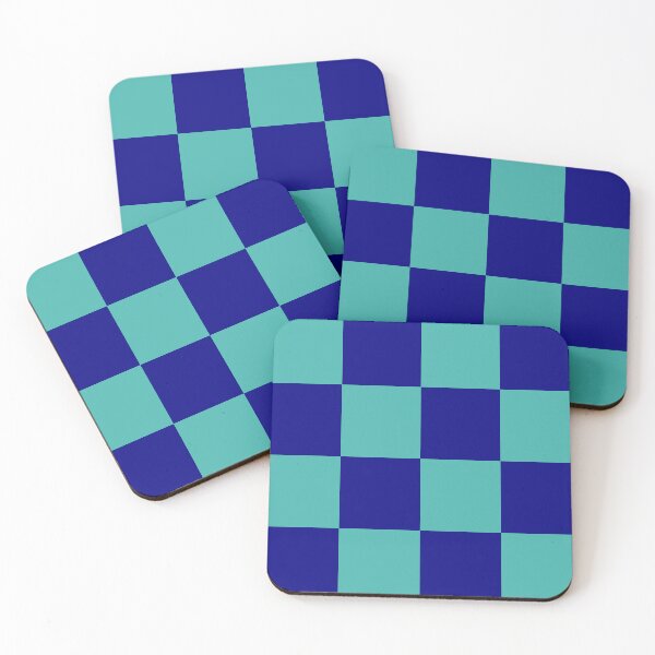Item preview, Color Blocks - Navy and Verdigris designed and sold by SaturdayMeadow.